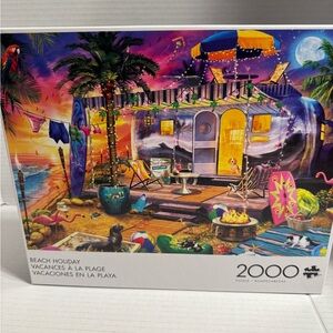 Beach Holiday 2000 Piece Jigsaw Puzzle